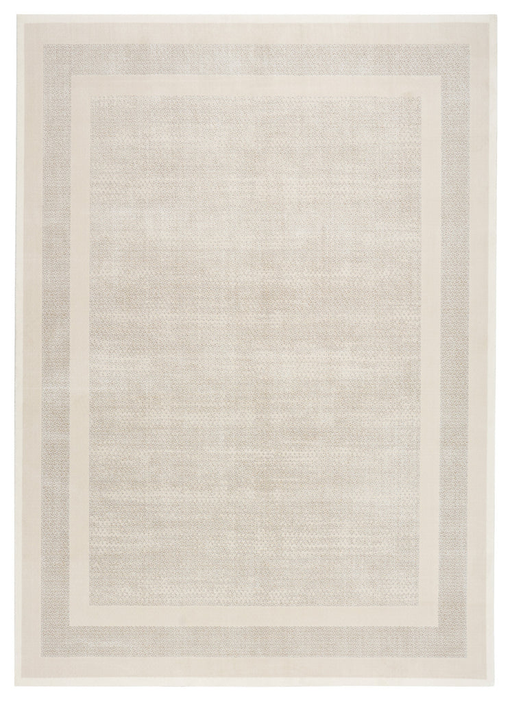 nourison grand street grn05 ivory taupe rug