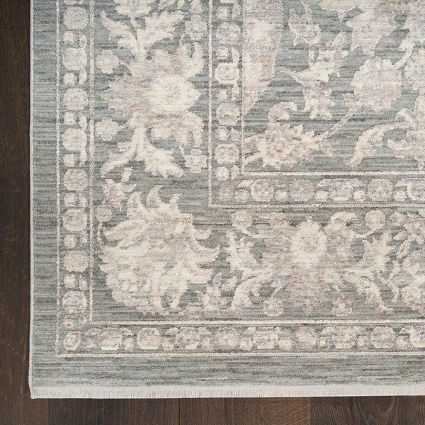 nourison shadows shw08 sage ivory rug