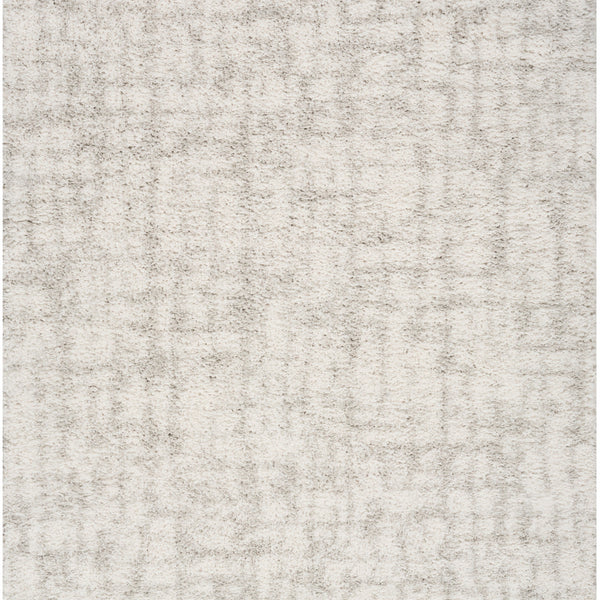 nourison modern shag mmd06 ivory grey rug