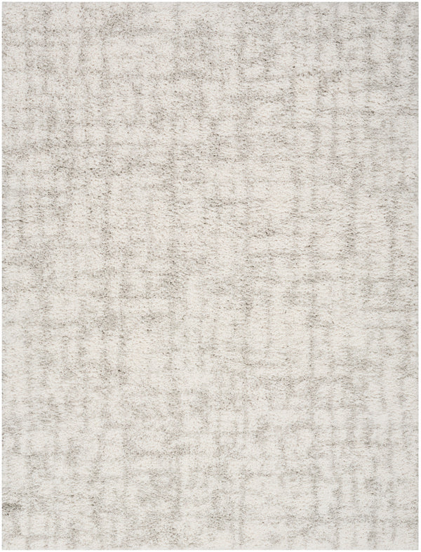 nourison modern shag mmd06 ivory grey rug