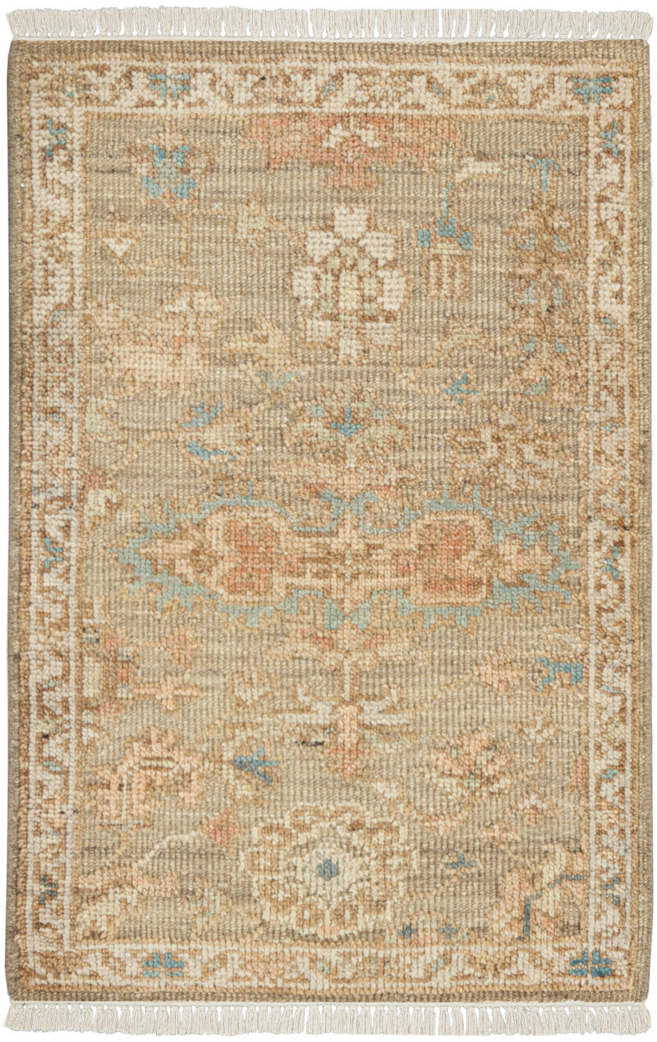 nourison heritage vine htv04 charcoal rug