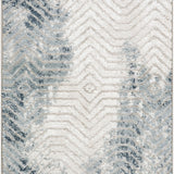 nourison dekor dek04 grey navy rug