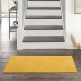 nourison nourison essentials nre01 yellow rug