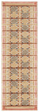nourison nordic nrc06 rust multicolor rug