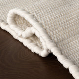 dash albert dira da2555 white woven flatwoven cotton rug