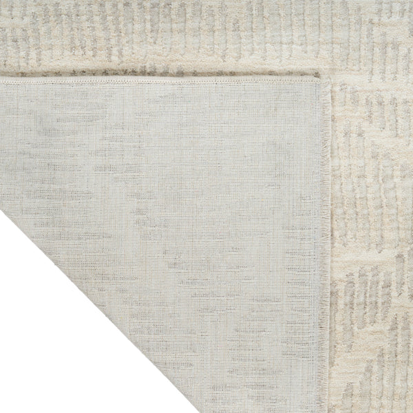 nourison ck079 notes not01 ivory silver rug