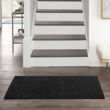 nourison nourison essentials nre01 black rug