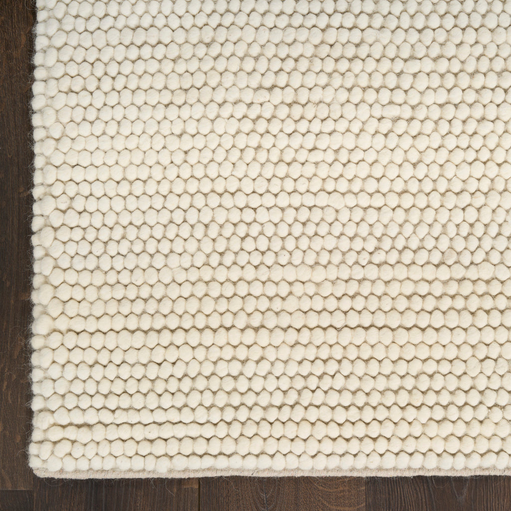 nourison pure knots knt01 ivory rug