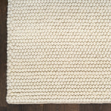 nourison pure knots knt01 ivory rug