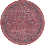nourison new concept washables sr102 brick rug