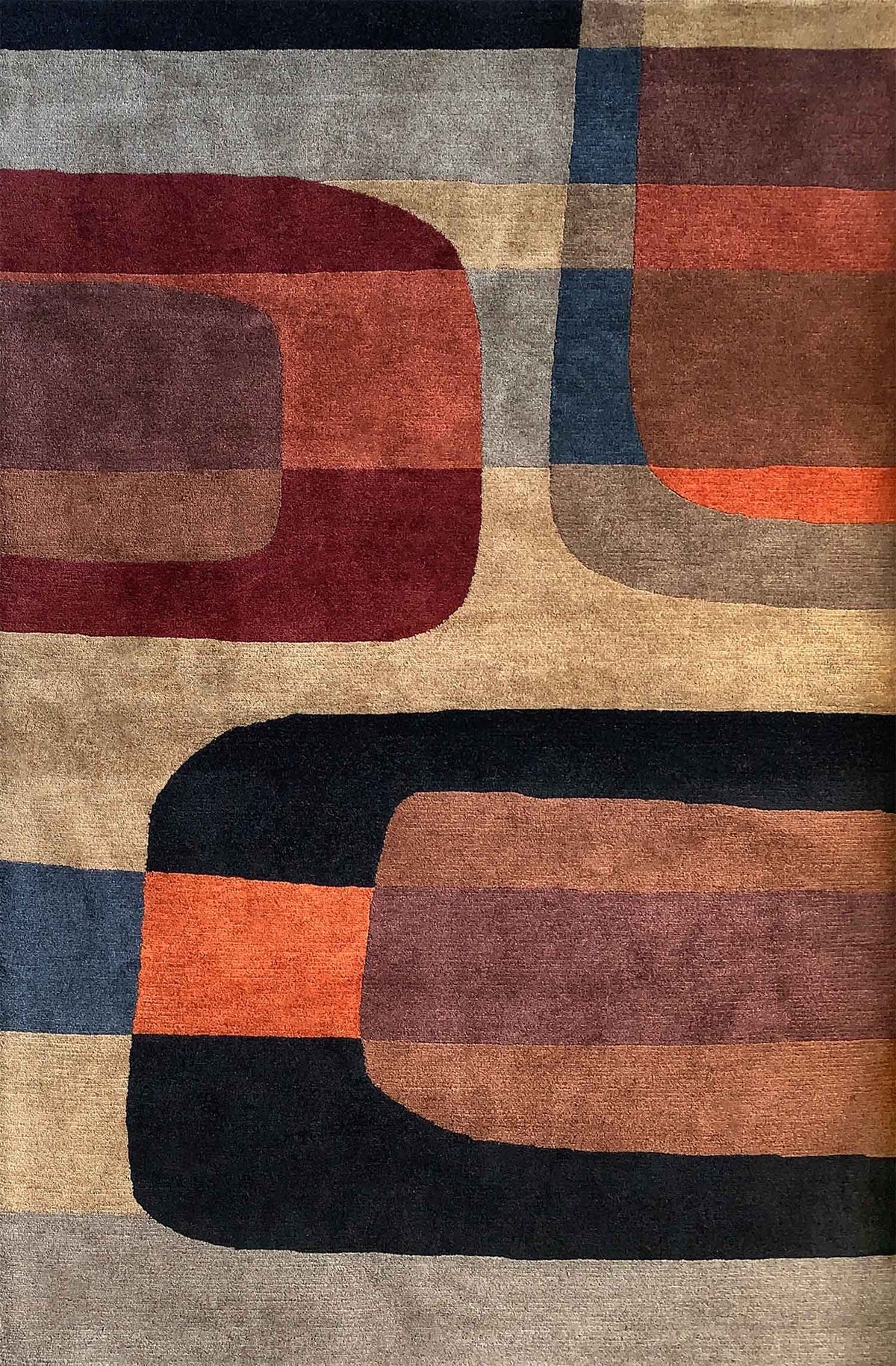 Tibet Rug Company 60 CT 3-D Multi Rug