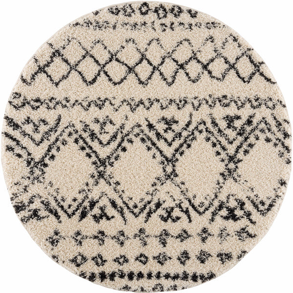 Hauteloom Duncans DNCNS Beige Machine Made Polypropylene Rug