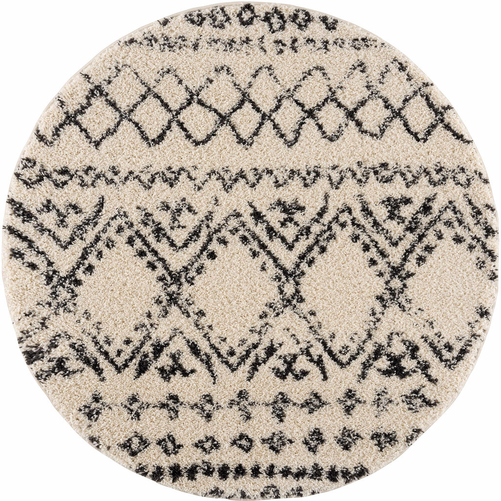 Hauteloom Duncans DNCNS Beige Machine Made Polypropylene Rug