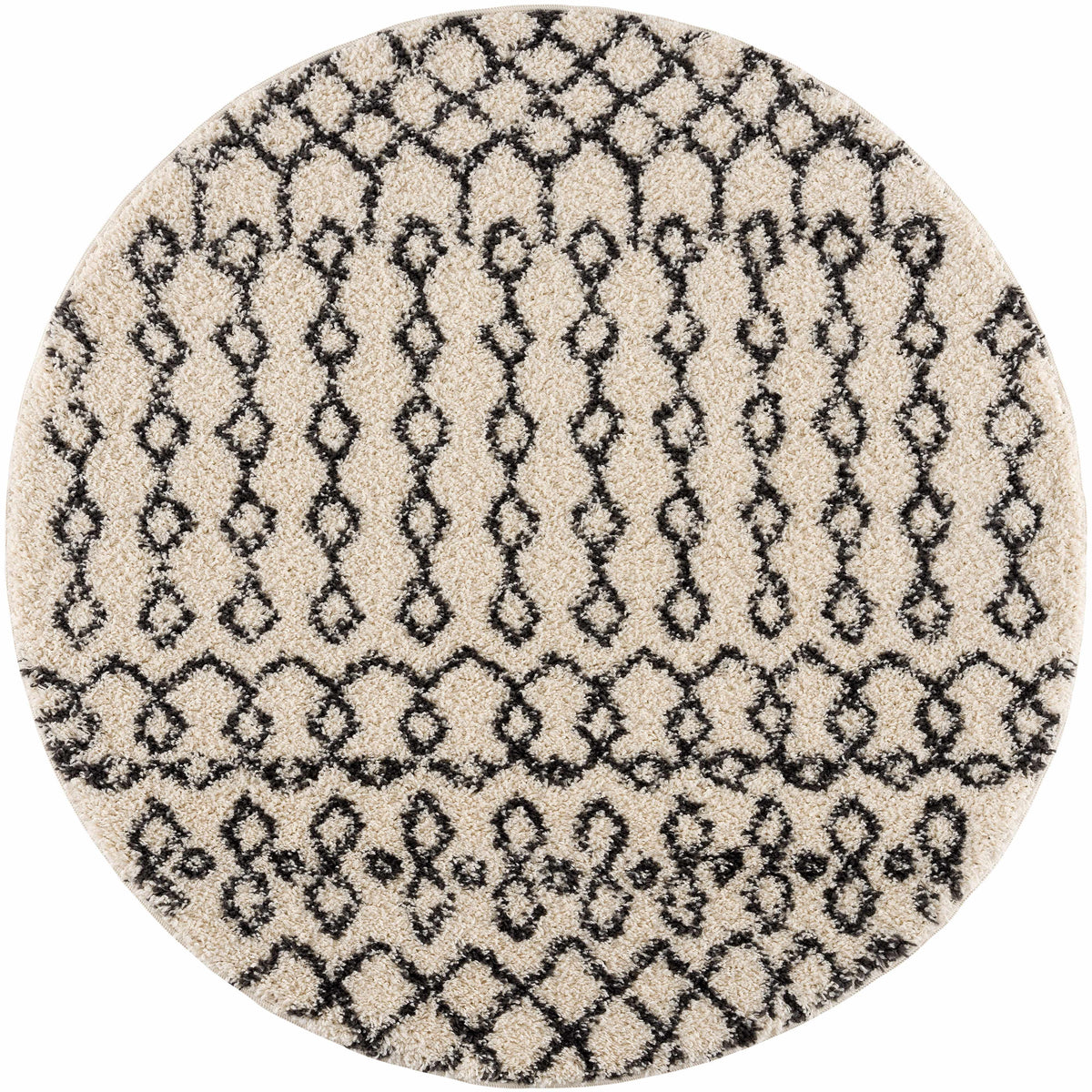 Hauteloom Munich MUNIC Charcoal Machine Made Polypropylene Rug
