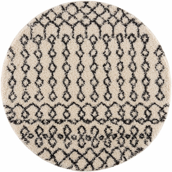 Hauteloom Munich MUNIC Charcoal Machine Made Polypropylene Rug