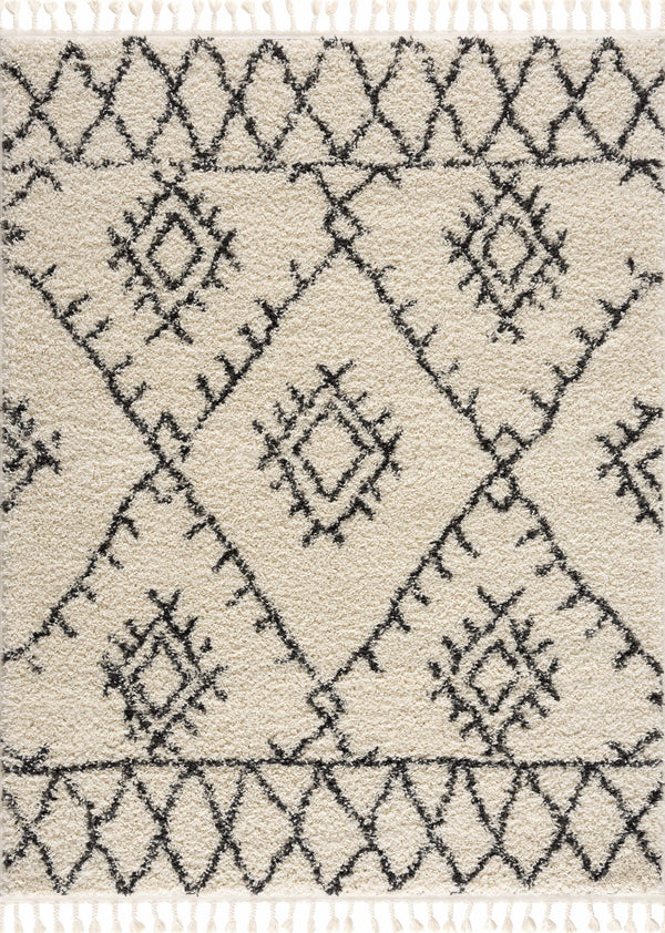 Hauteloom Emlenton EML Charcoal Machine Made Polypropylene Rug