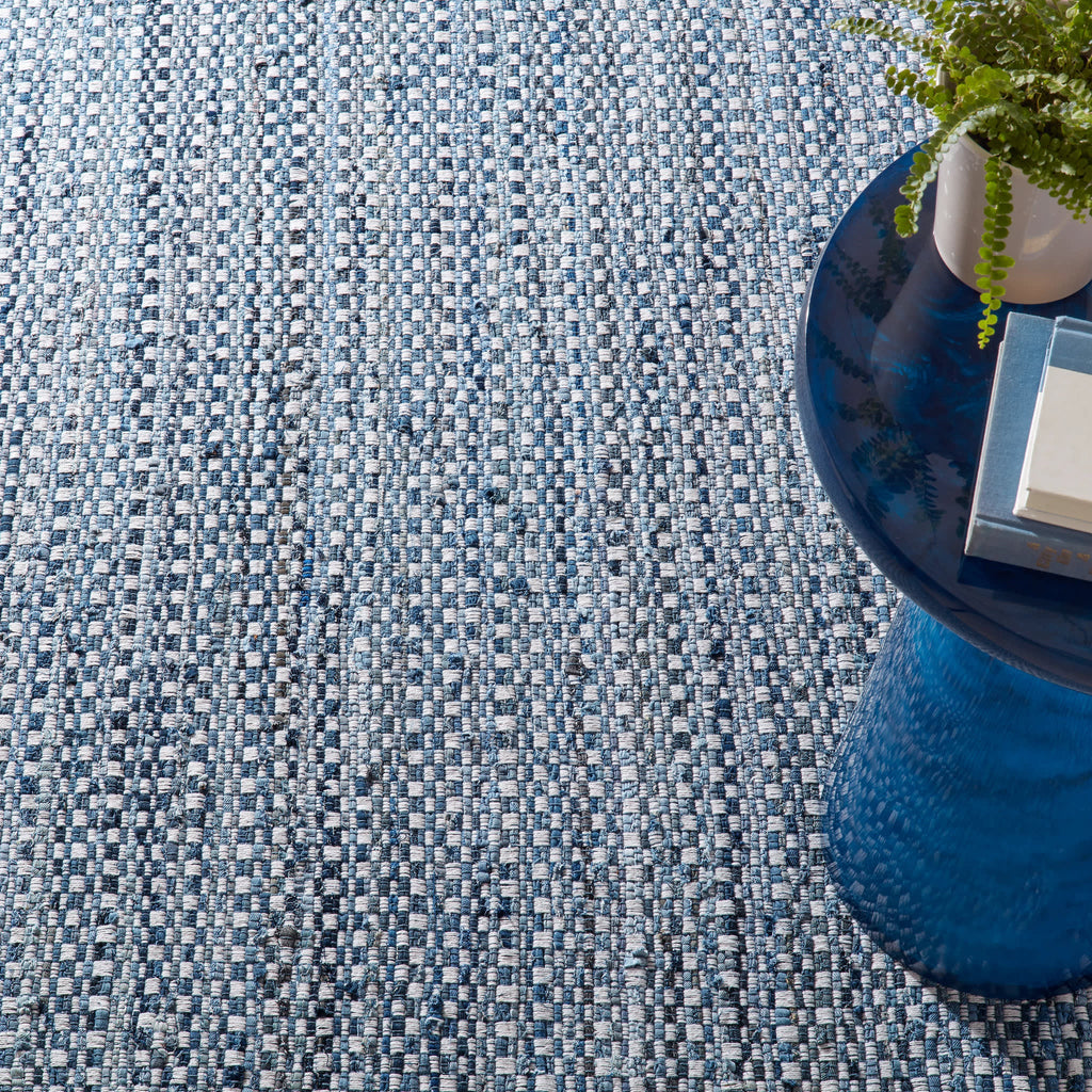 dash albert denim stone da2208 blue woven flatwoven cotton rug