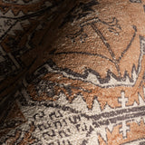 dash albert manglam arts da2380 brown woven flatwoven cotton rug
