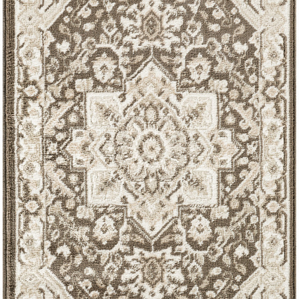 nourison dekor dek08 brown ivory rug