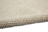nourison textured dots ck80 cream rug