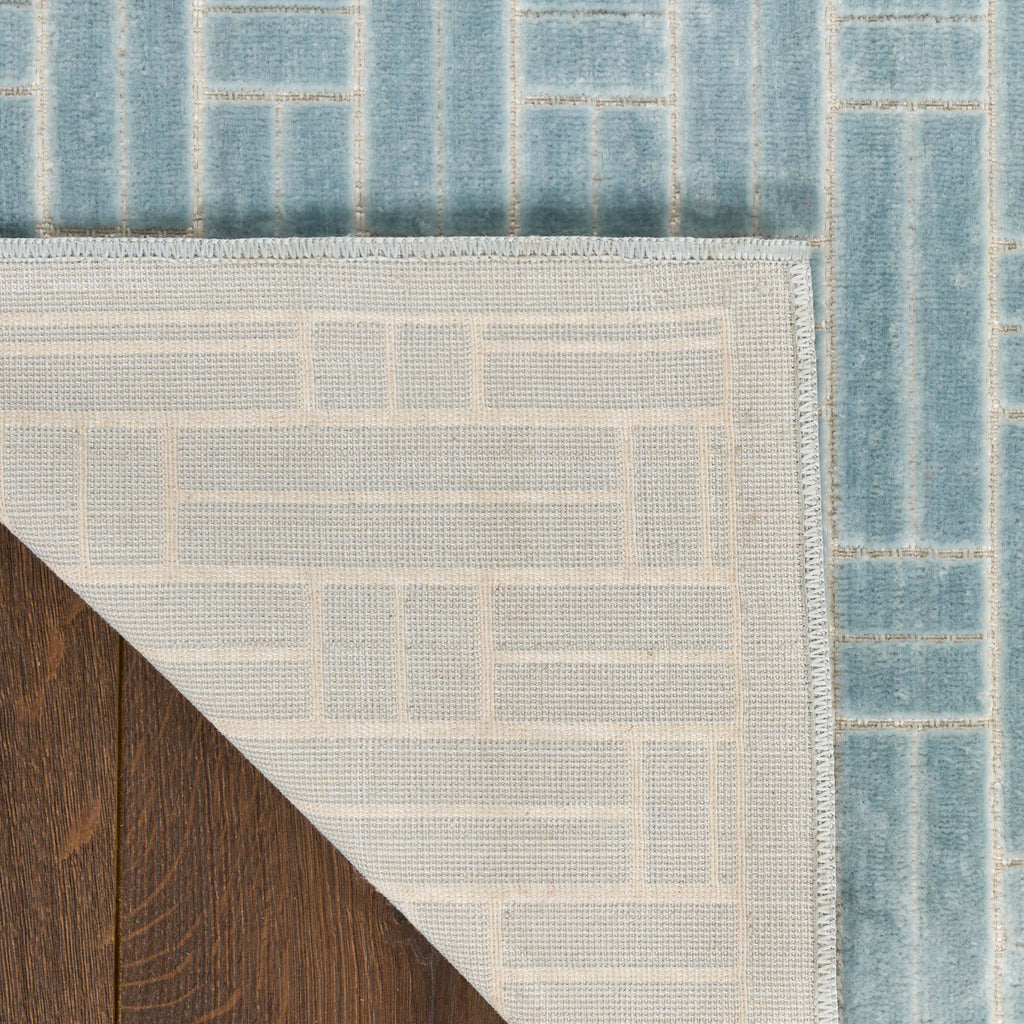 nourison washable charm wch02 blue ivory rug