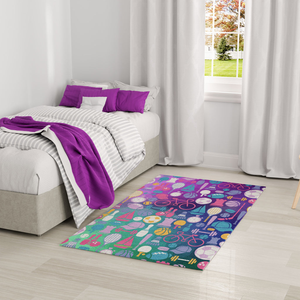nourison imagination ima07 purple rug