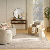 nourison retreat ret02 grey rug