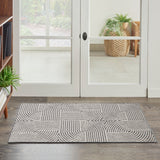 nourison natural texture ntx02 charcoal ivory rug