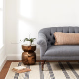 dash albert cielo da2205 navy woven flatwoven cotton rug