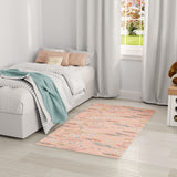 nourison imagination ima12 pink multicolor rug