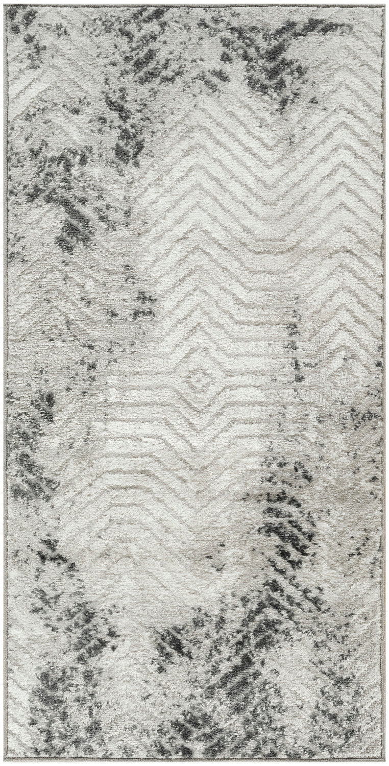 nourison dekor dek04 grey charcoal rug