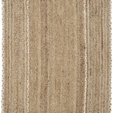 nourison terrazzo jute trj01 natural grey rug