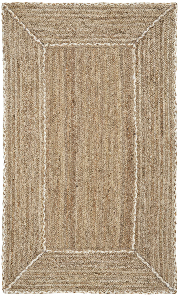 nourison terrazzo jute trj01 natural grey rug