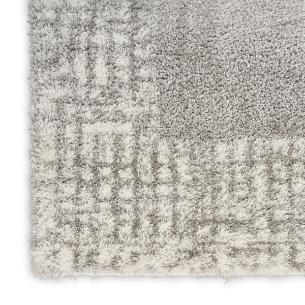nourison pacific shag pcs02 grey rug