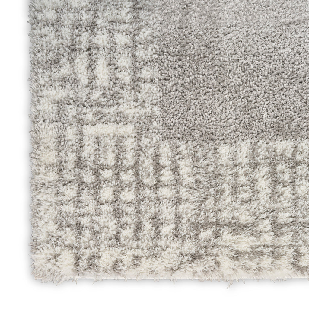 nourison pacific shag pcs02 grey rug