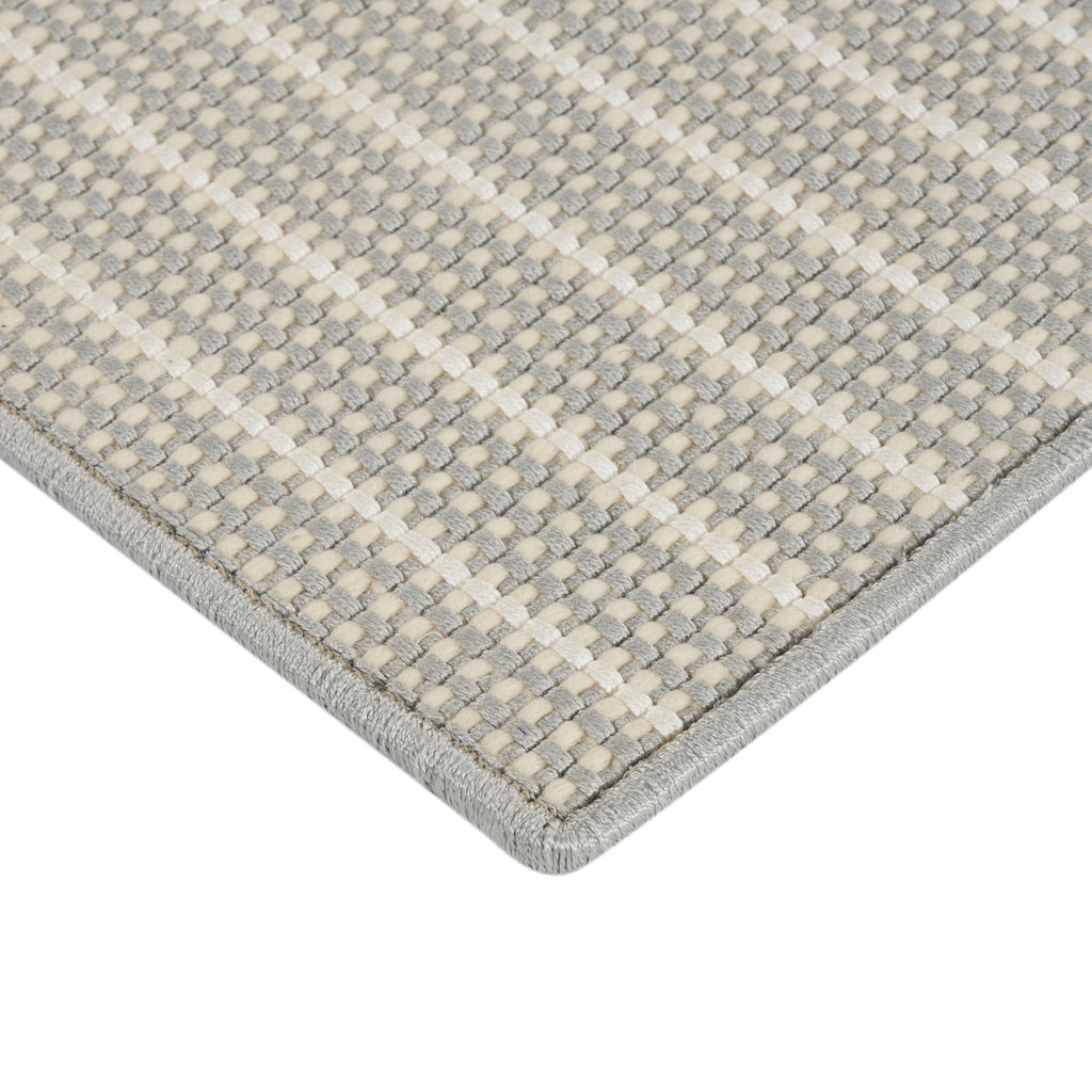 rugs done right custom roxbury stripe roxst metallic rug