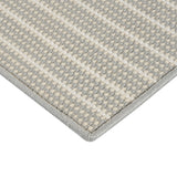 rugs done right custom roxbury stripe roxst metallic rug
