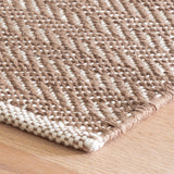 dash albert herringbone rda359 stone rug
