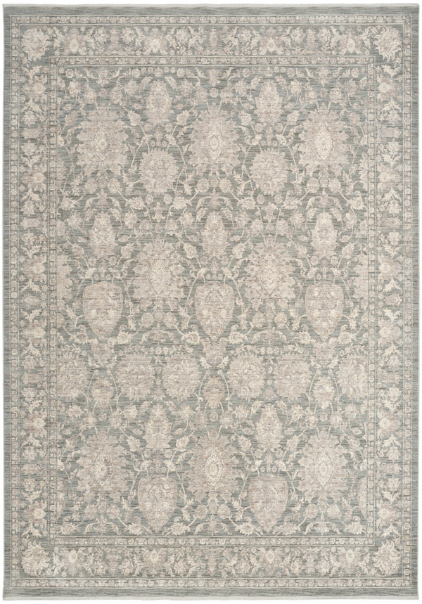 nourison shadows shw08 sage ivory rug
