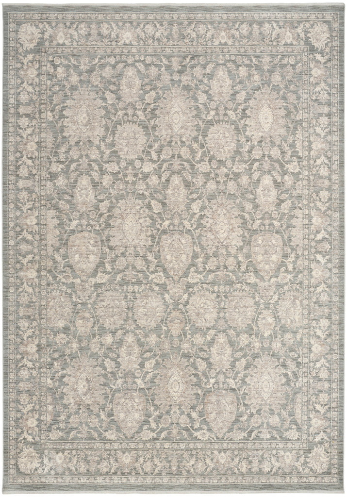 nourison shadows shw08 sage ivory rug