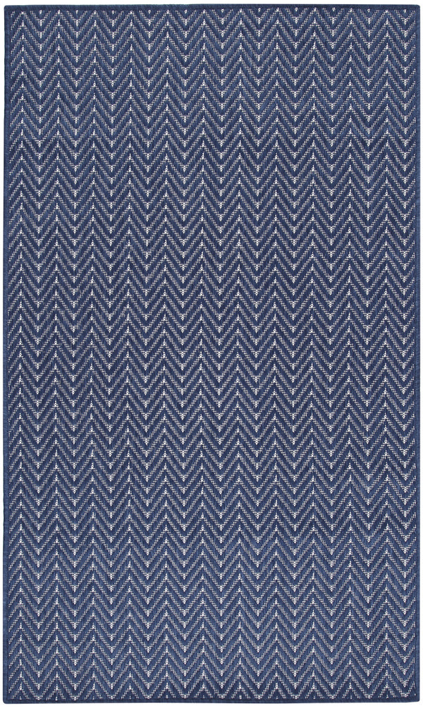 nourison horizon indoor outdoor hoz02 navy rug