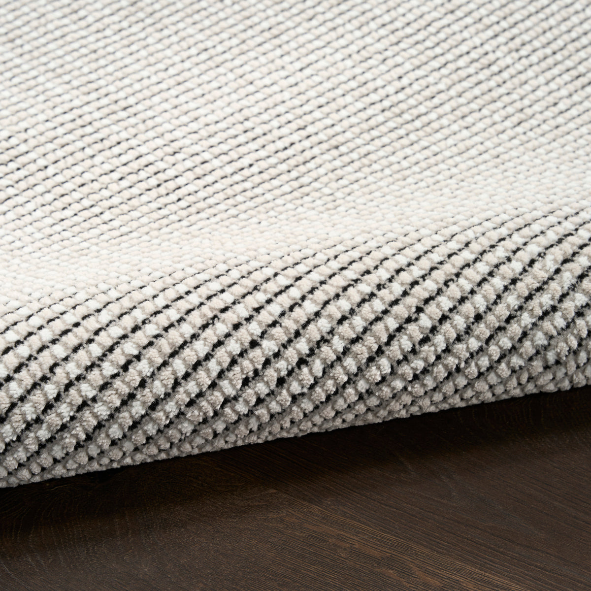nourison atlantic avenue aav01 ivory black rug