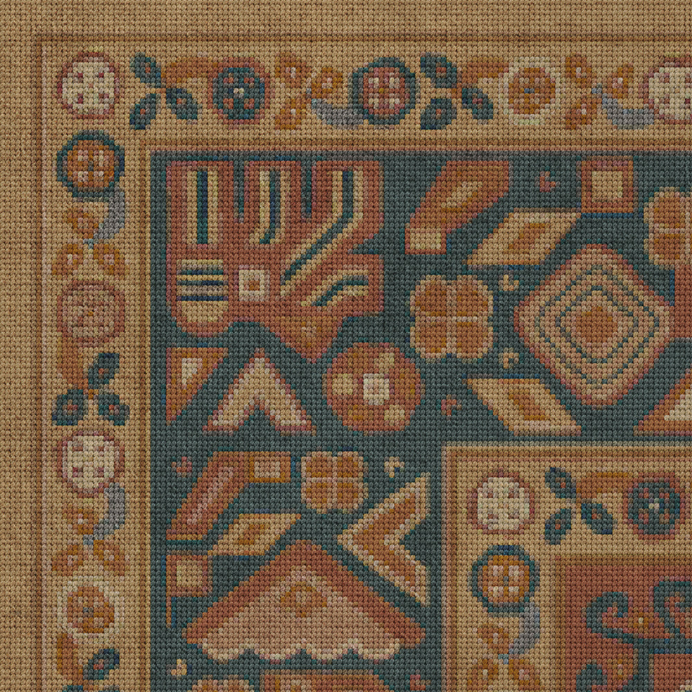 Spicher and Company Biltmore Grand Estate Bachelors Wing Vinyl Mat