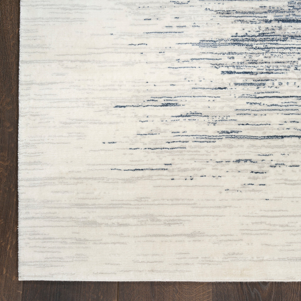 nourison grand street grn04 ivory blue rug