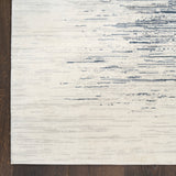 nourison grand street grn04 ivory blue rug