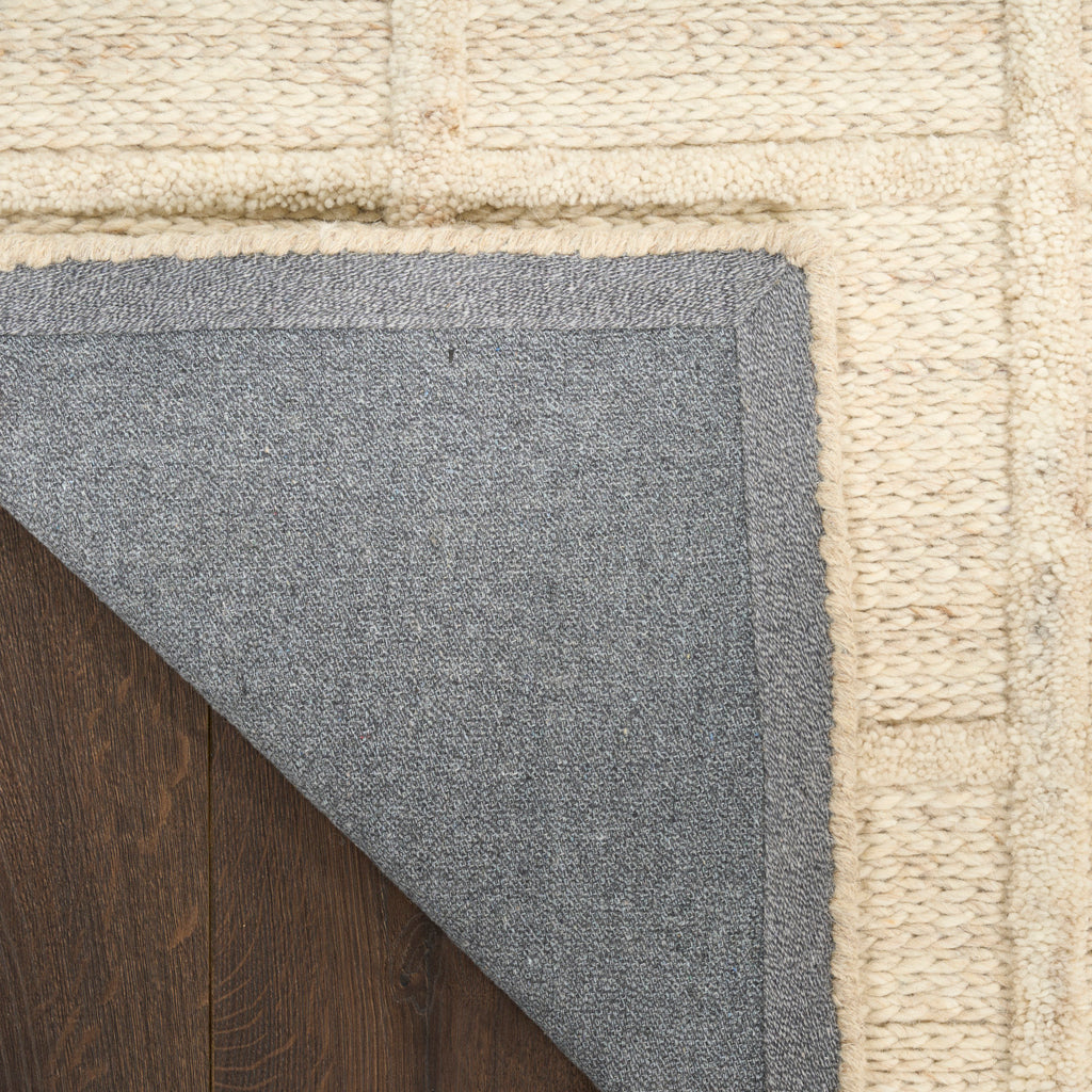 nourison pure framework fra01 sand rug