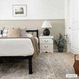Hauteloom Gael SLLIGAEL823 Olive Machine Made Polyester Rug
