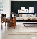 Hauteloom Baloy BALO Denim Machine Made Polyester Rug