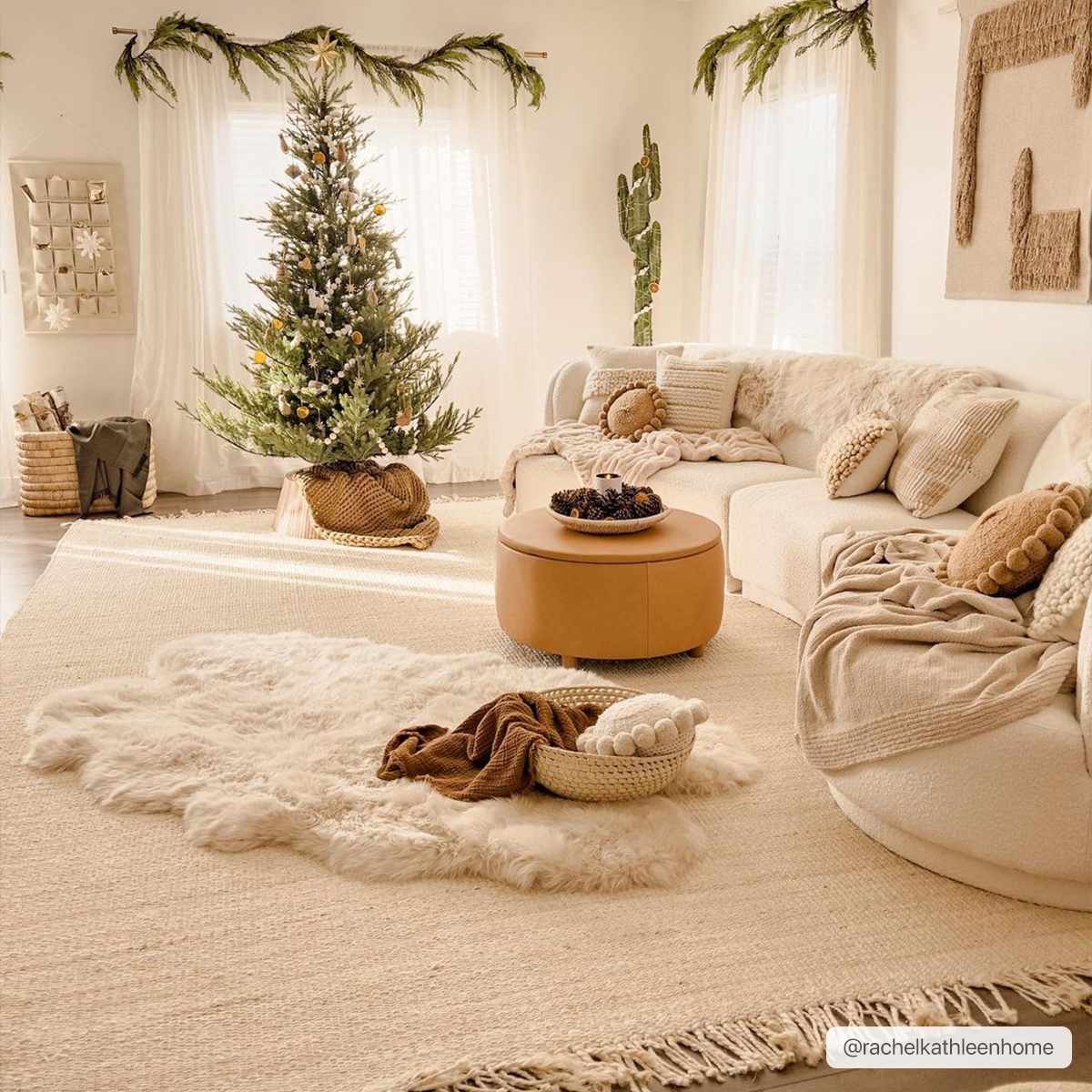 Hauteloom Iantha IAN Ivory Woven/Flatwoven Jute Rug