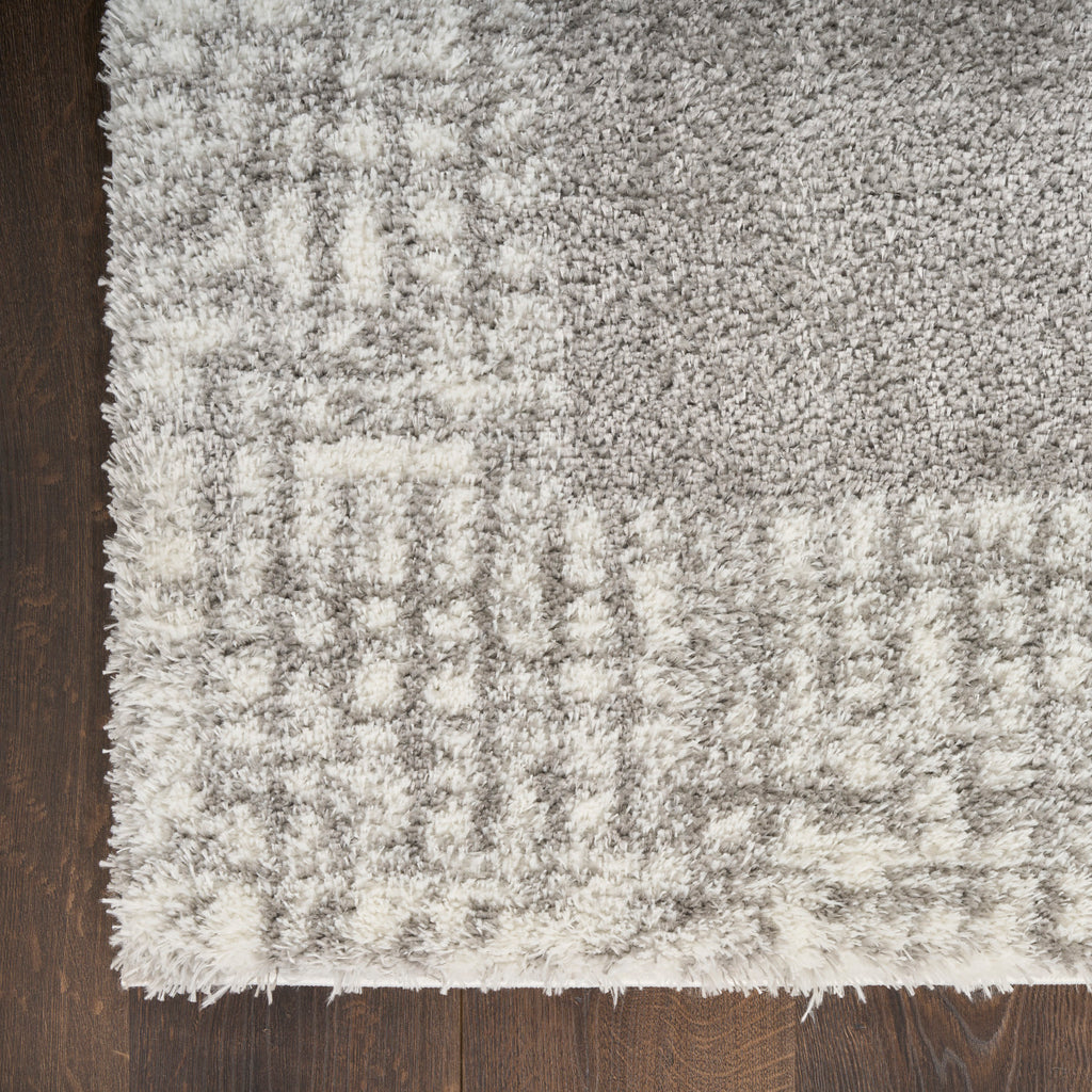 nourison pacific shag pcs02 grey rug